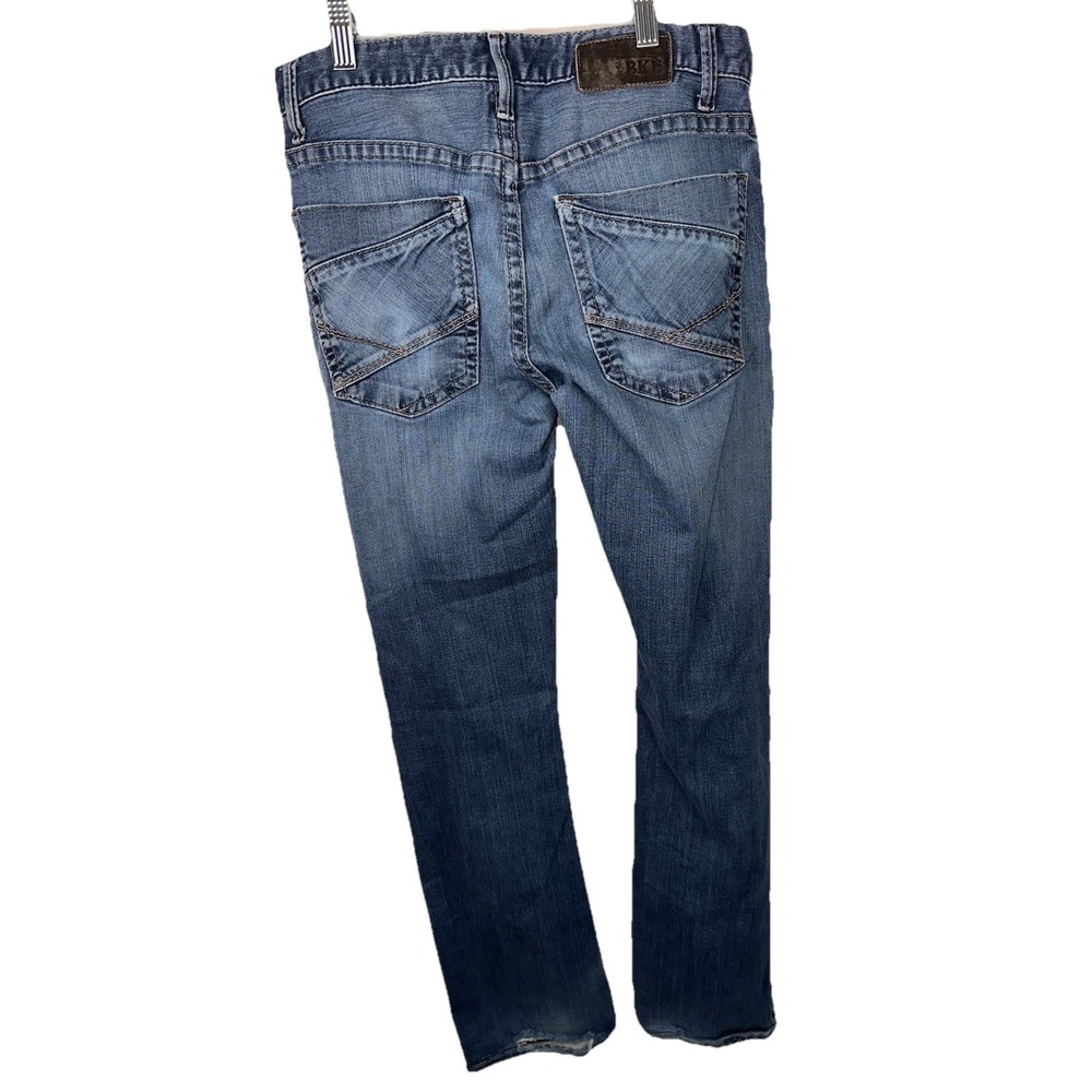 Buckle Aiden Jeans Mens 29x34 (28x32)‎ BK Blue Bootcut Denim Light Wash